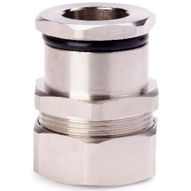 Space Saver Connector Nickel Plated Brass