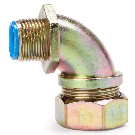 Zinc Diecast 90 Degree Connector Fitting